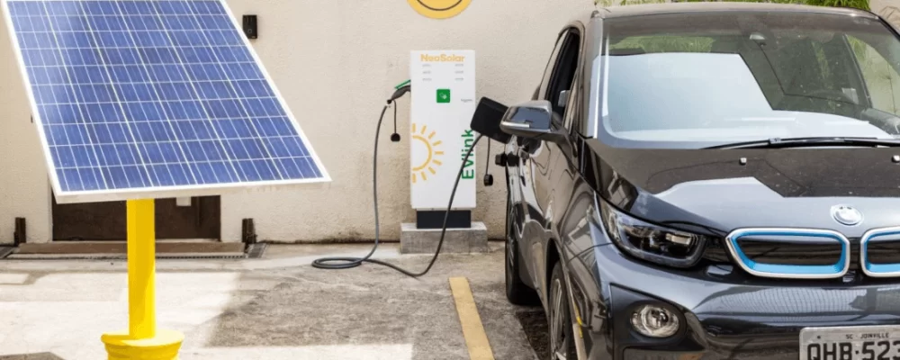 Energia solar e carros elétricos